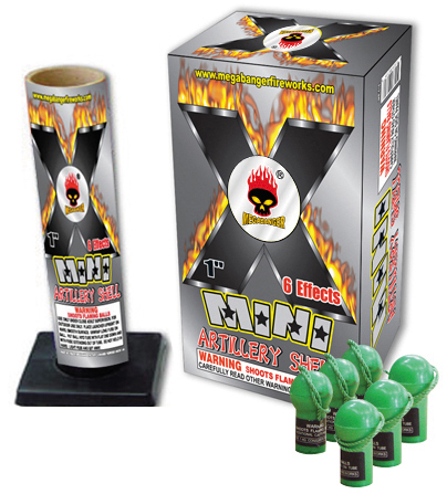 Mini Artillery 1″ – Herbie's Famous Fireworks