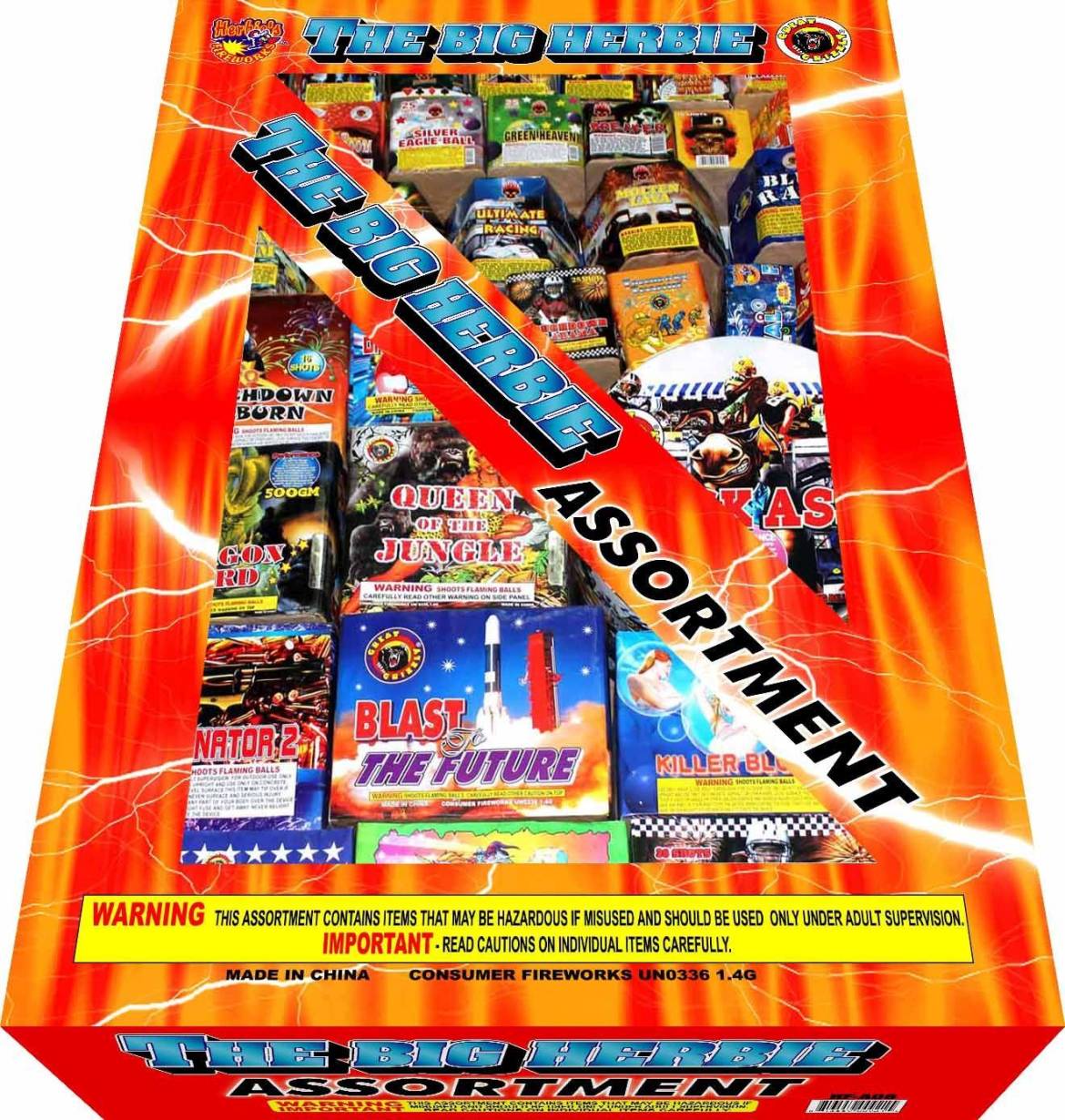 SC265-Big Herbie Box – Herbie's Famous Fireworks