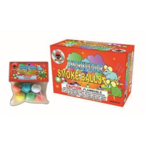 Assorted Color Smoke Balls - Paper