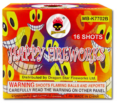 Happy Firework 16 Shot