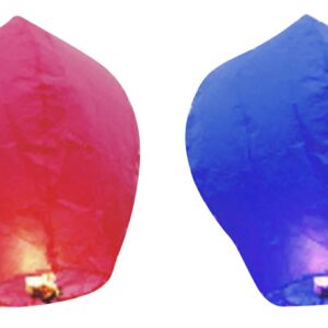 Sky Lanterns-Pink/Blue
