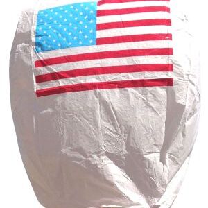 Sky Lantern- USA Flag